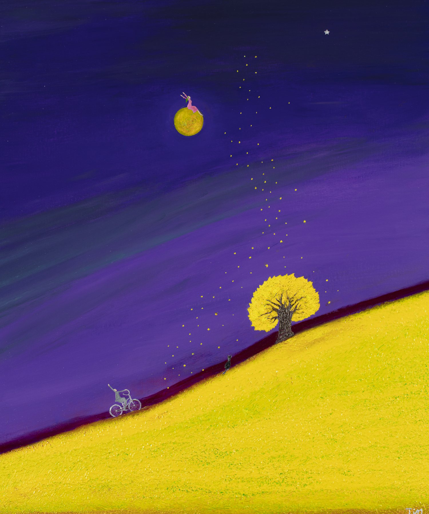 Sitting on the Moon